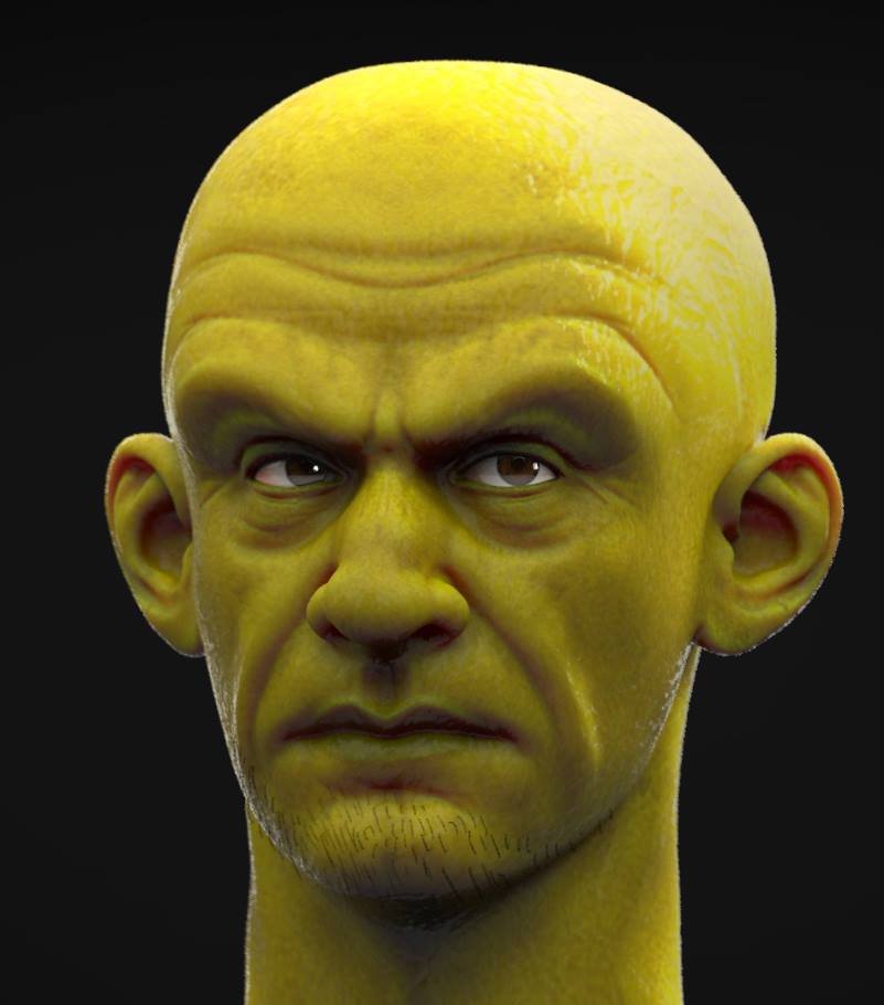 Character sculpt by Michael LaMorte